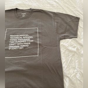 #neighborhood short sleeve tee shirt, designer heavy tee shirt